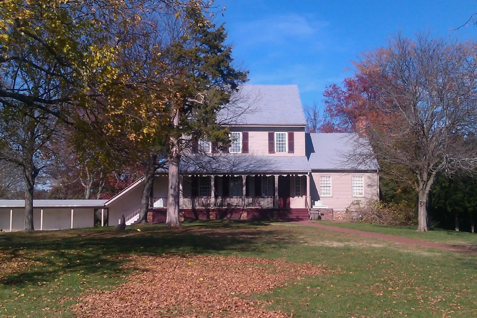 The Sully main house at Sully Historic Site in Chantilly, home of the Sully Antique Car Show